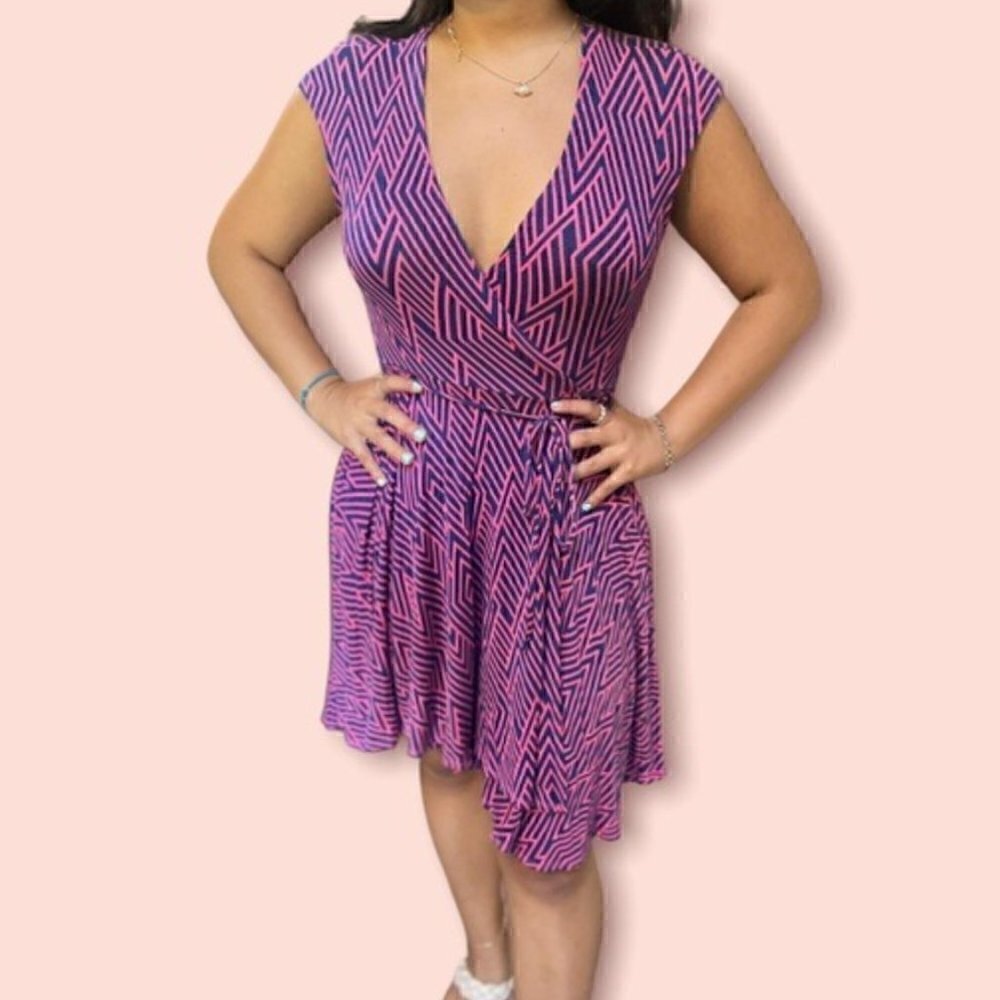 Pixley Lightweight Wrap Around Dress with pockets